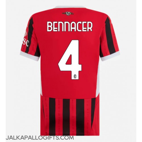 AC Milan Ismael Bennacer #4 Kotipaita Naiset 2024-25 Lyhythihainen